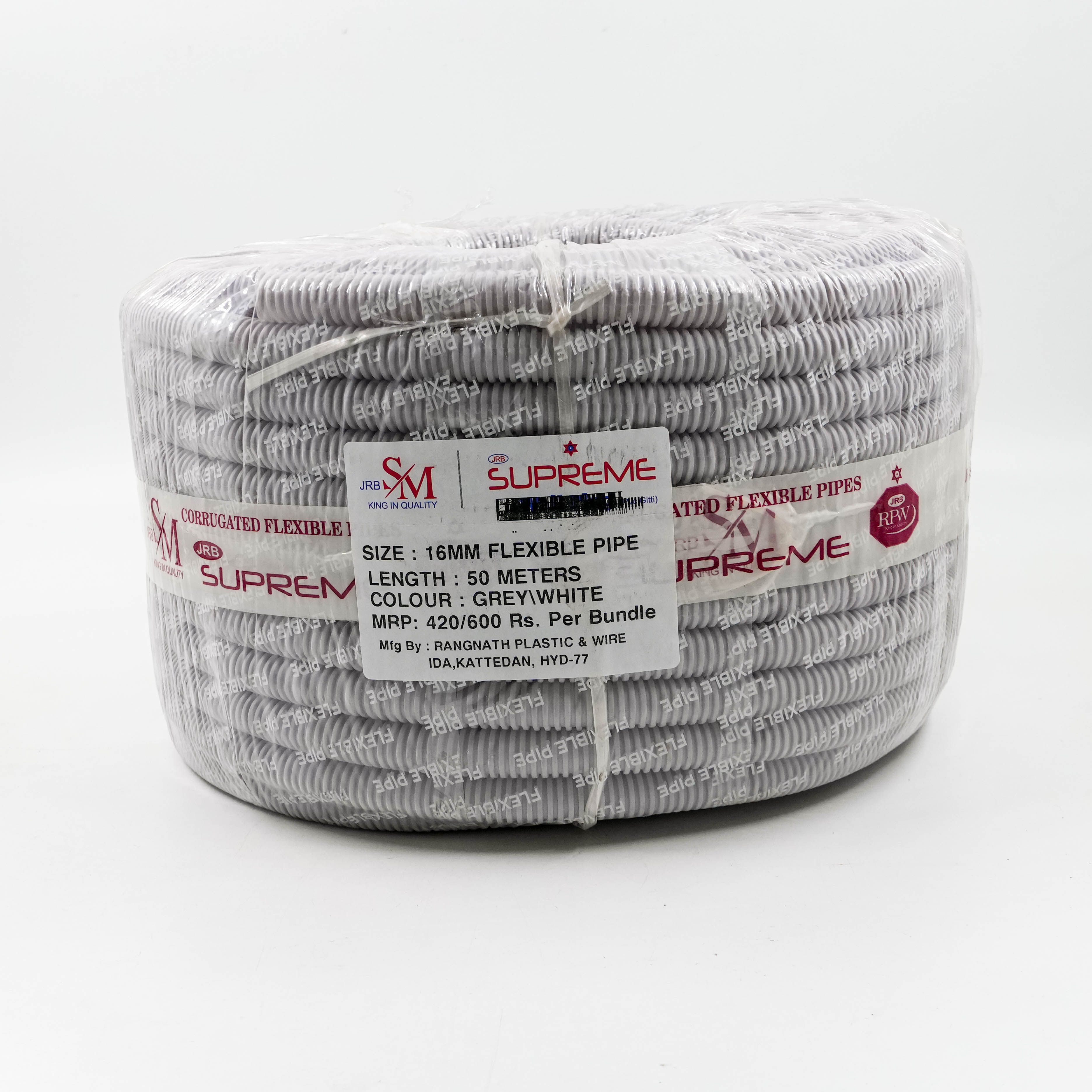 JRB Suppreme - Flexible Pipe 16Mm Gray